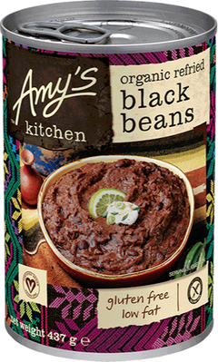 Gluten Free Refried Black Beans