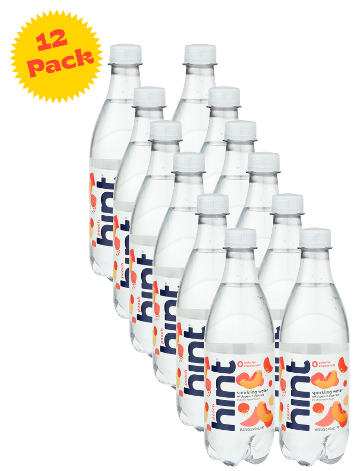 Sparkling Water With Peach Essence (12 PACK)