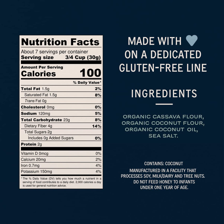 Unsweetened Grain Free Cereal