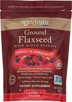 Mixed Berries with Ground Flaxseed