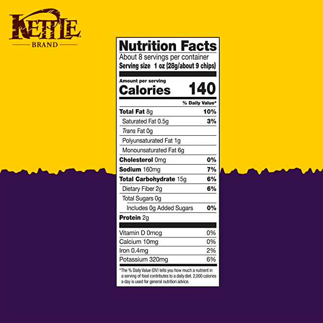 Truffle Oil & Sea Salt Potato Chips