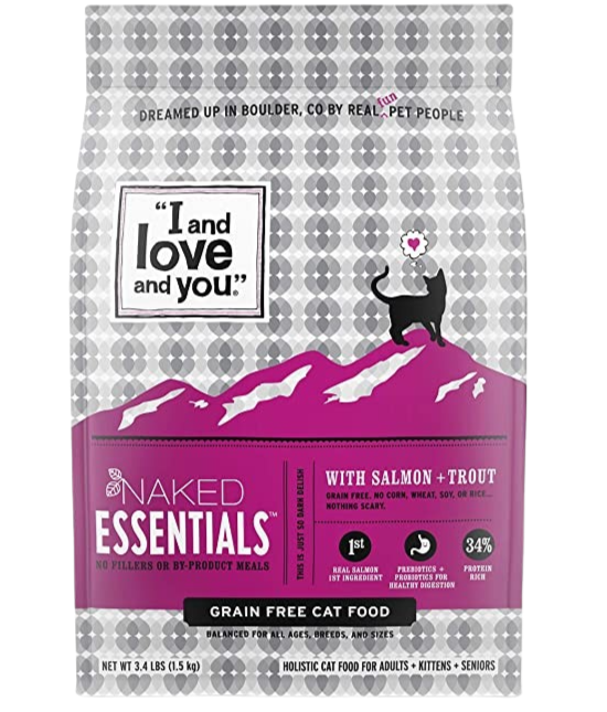 Naked Essential Grain Free Salmon Plus Trout Cat Food