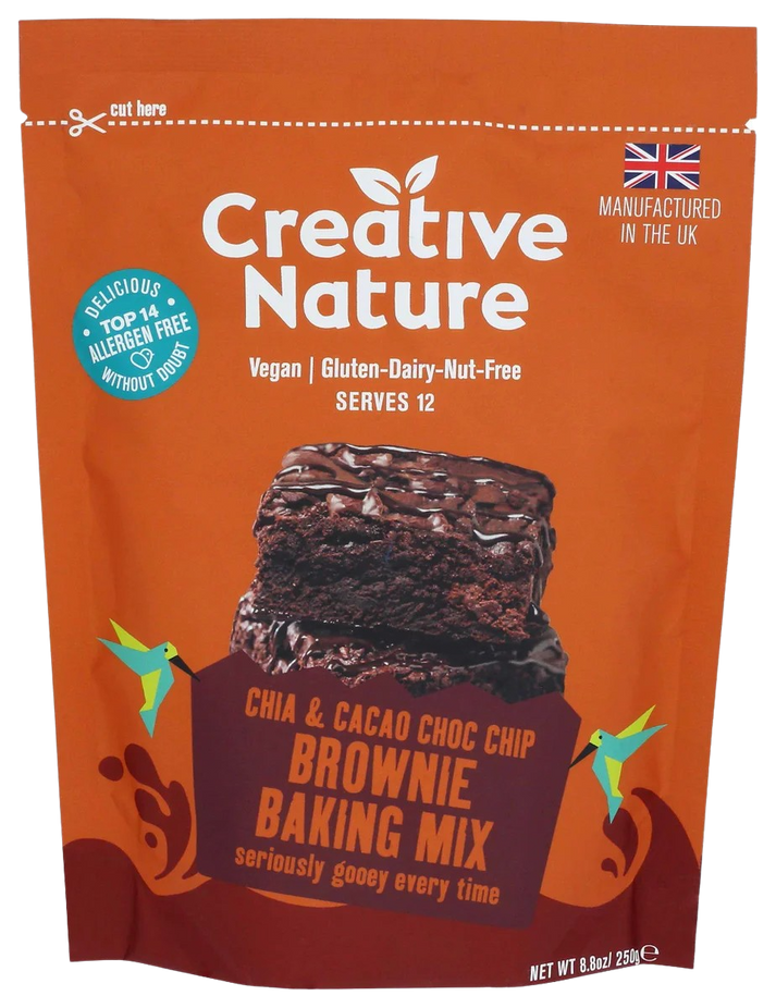Chia & Cacao Chocolate Chip Brownie Baking Mix