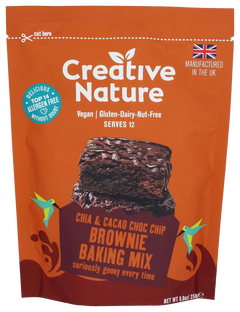 Chia & Cacao Chocolate Chip Brownie Baking Mix