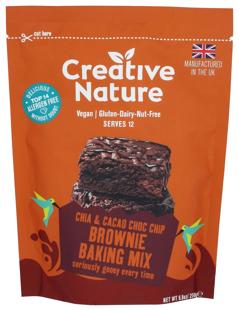 Chia & Cacao Chocolate Chip Brownie Baking Mix