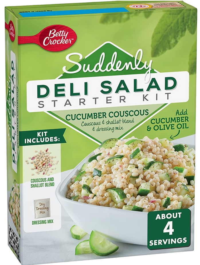 Suddenly Deli Salad Cucumber Couscous