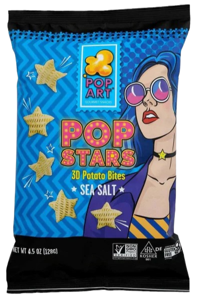 Puff Stars Sea Salt Potato Bites