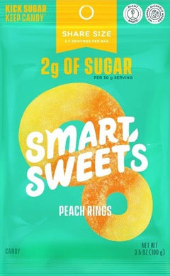 Peach Rings Gummy Candy