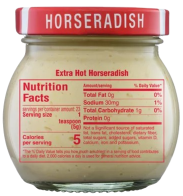 Extra Hot Horseradish