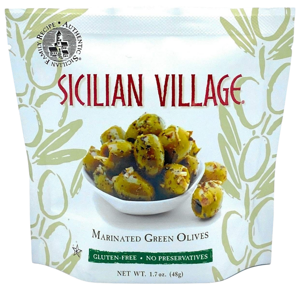 Green Marinated Olives