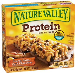 Chewy Peanut Butter Dark Chocolate Protein Bars (5 CT)