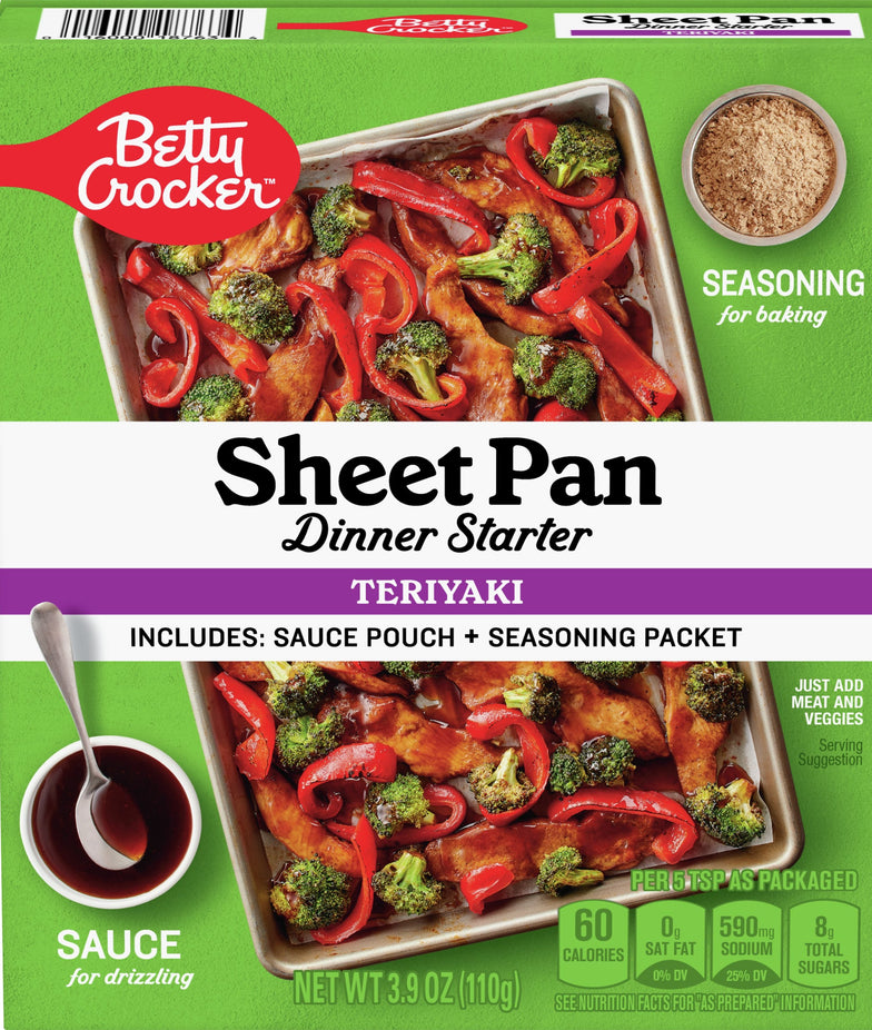 Teriyaki Dinner Starter Sheet Pan