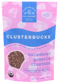 Chocolate Buckwheat Granola Clusters