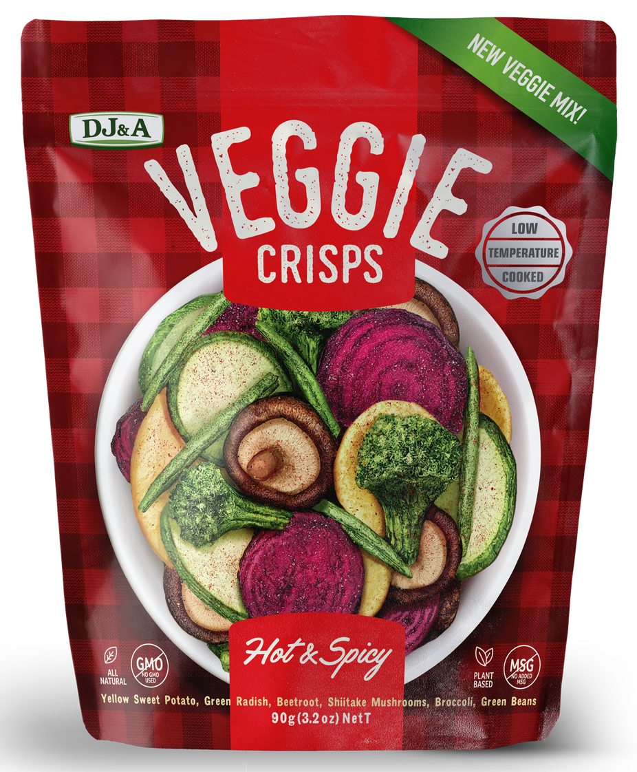 Crisps Veggie Hot N Spicy (12 Pack)