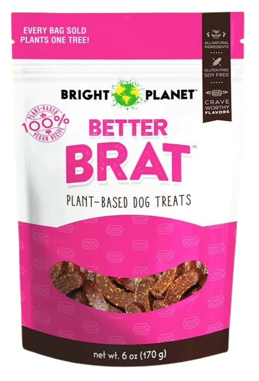 Bright Better Brat Plant Based Dog Treat Martie
