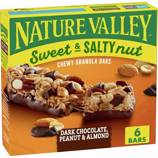 Sweet & Salty Dark Chocolate Peanut Almond Granola Bar (6 CT)