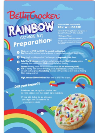 Rainbow Cookie Kit