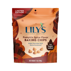 Pumpkin Spice Flavor White Chocolate Style Baking Chips