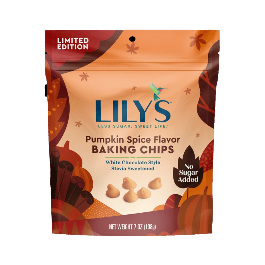 Pumpkin Spice Flavor White Chocolate Style Baking Chips