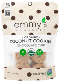 Organic Chocolate Chip Coconut Cookies