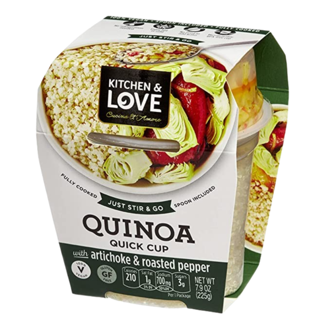 Artichoke & Roasted Peppers Quinoa Meal (6 Pack)