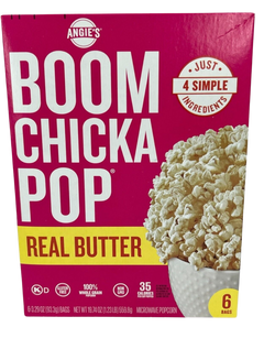 Real Butter Microwave Popcorn