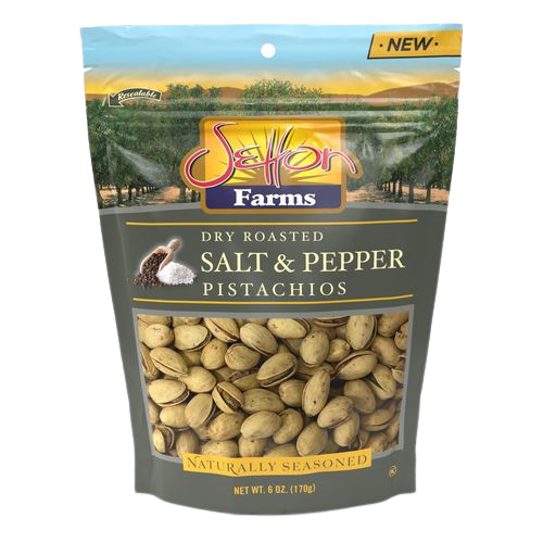Salt & Pepper Pistachios