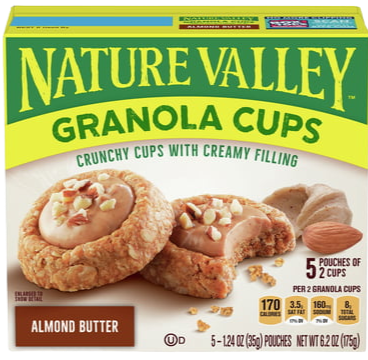 Almond Butter Granola Cups 5CT