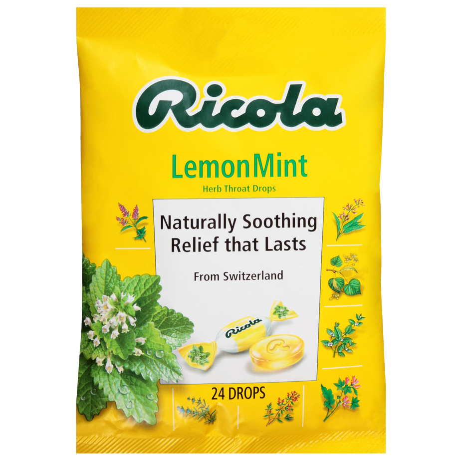 Lemon Mint Cough Drops