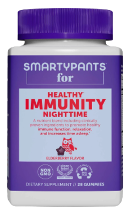 Elderberry Healthy Immunity Nighttime Gummies