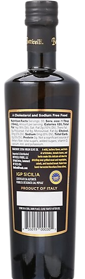 Sicilian Extra Virgin Oil