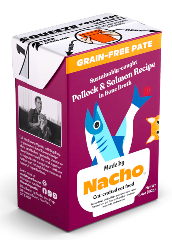 Salmon Pate Wet Cat Food Treat