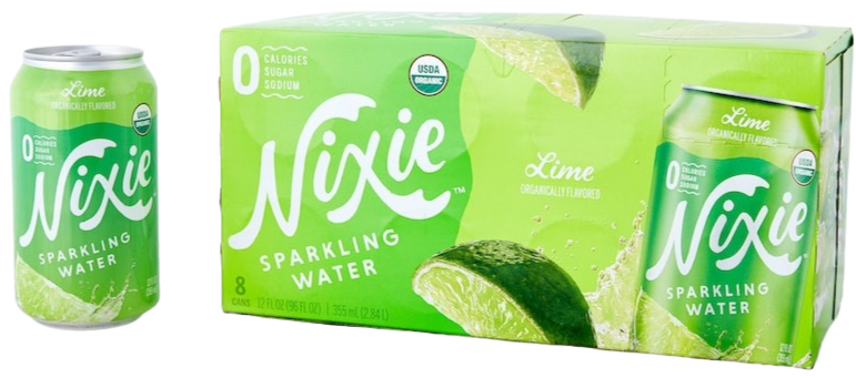 Lime Sparkling Water (8 Pack)