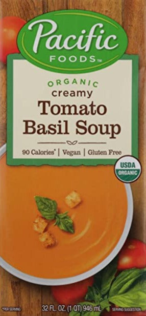 Organic Vegan Tomato Basil Soup