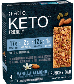 Keto Vanilla Almond Bar (4 CT)
