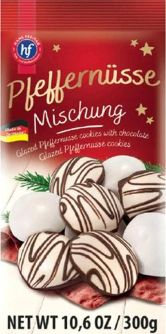 Pfeffernüsse Mischung Chocolate Glazed Cookies