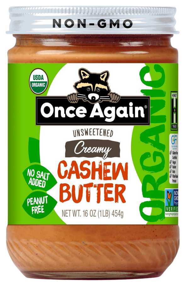 Unsweetened Creamy Cashew Butter
