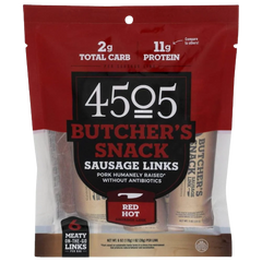 Red Hot Sausage Link Meat Sticks